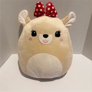 Squishmallows Clarice Reindeer Plush Stuffed Animal Rudolph Christmas Edition